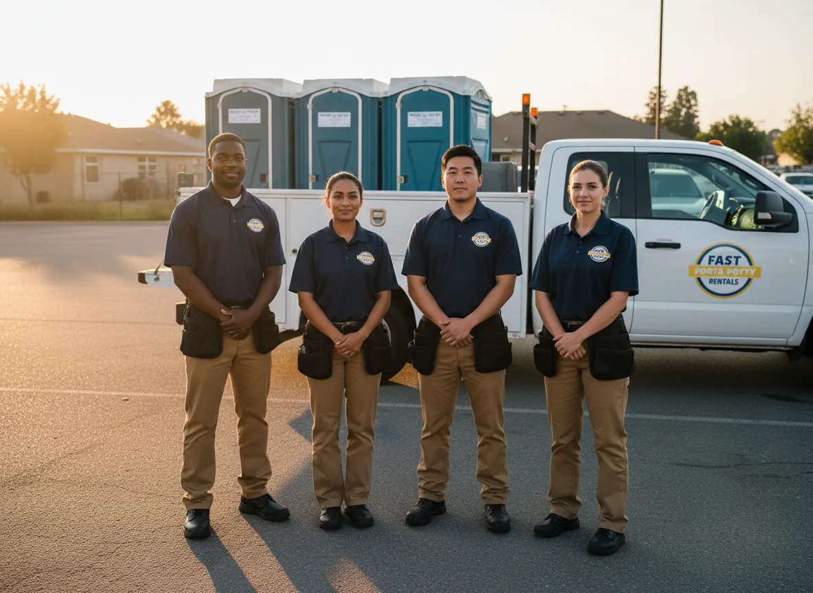 Standard Porta Potty Rentals company in Bisbee, ND